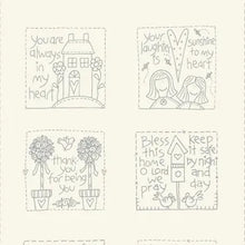 Load image into Gallery viewer, Sweet Sentiments Stitchery Panel DV7640 - Natalie Bird - Devonstone