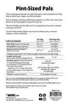 Load image into Gallery viewer, Pint -Sized Pals Pattern - ByAnnie