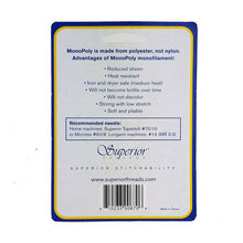 Load image into Gallery viewer, Superior Mono.Poly Invisible Thread 2200 yards