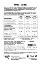 Load image into Gallery viewer, Open Wide 2.0 Pattern - ByAnnie