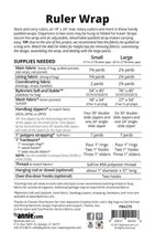 Load image into Gallery viewer, Ruler Wrap Pattern - ByAnnie