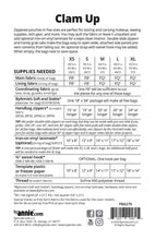 Load image into Gallery viewer, Clam Up Pattern - ByAnnie