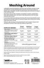 Load image into Gallery viewer, Meshing Around Pattern - ByAnnie