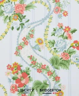 Bridgerton Ribbon Cascade B 036374404B - Tana Lawn - Liberty