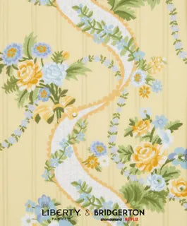 Bridgerton Ribbon Cascade C 036374404C - Tana Lawn - Liberty