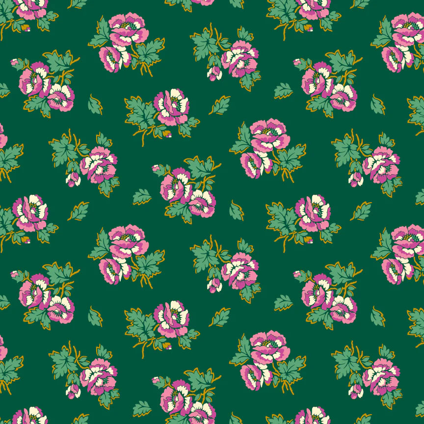 Wild Abandon 25cm 90894-74 Unbound Teal - Heather Bailey