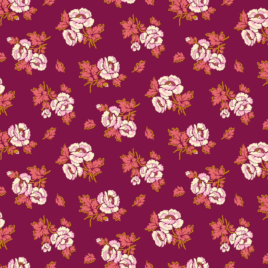 Wild Abandon 25cm 90894-86 Unbound Plum - Heather Bailey
