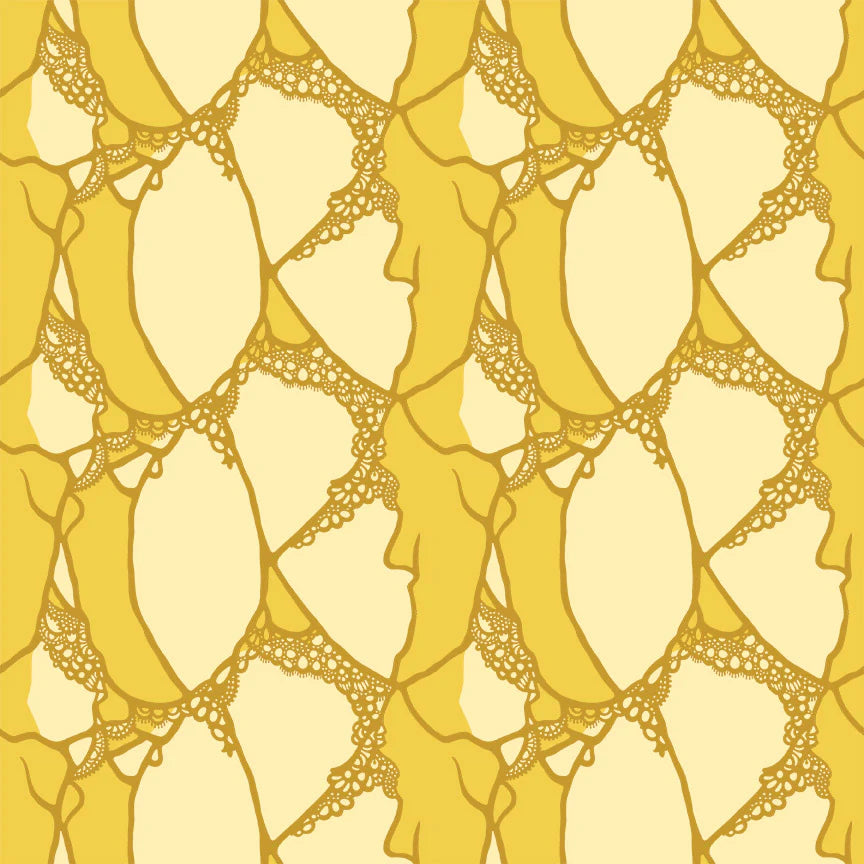 Wild Abandon 25cm 90895-50 Entangled Gold - Heather Bailey
