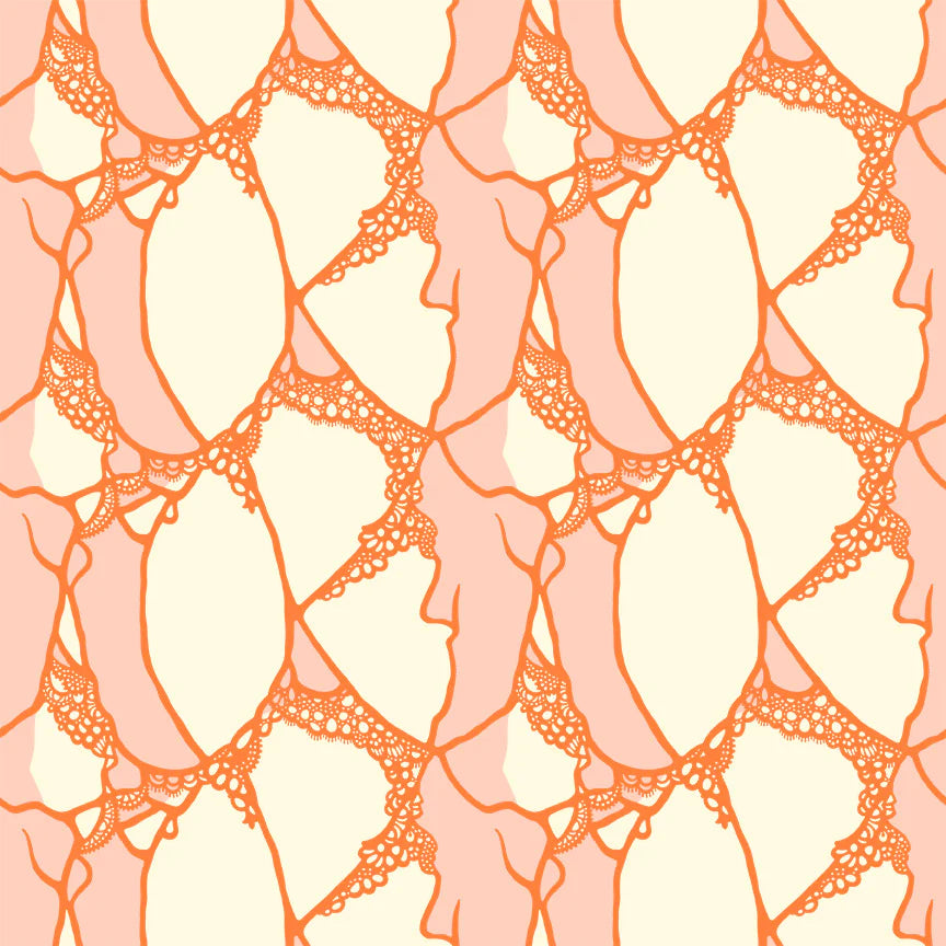 Wild Abandon 25cm 90895-56 Entangled Blush - Heather Bailey