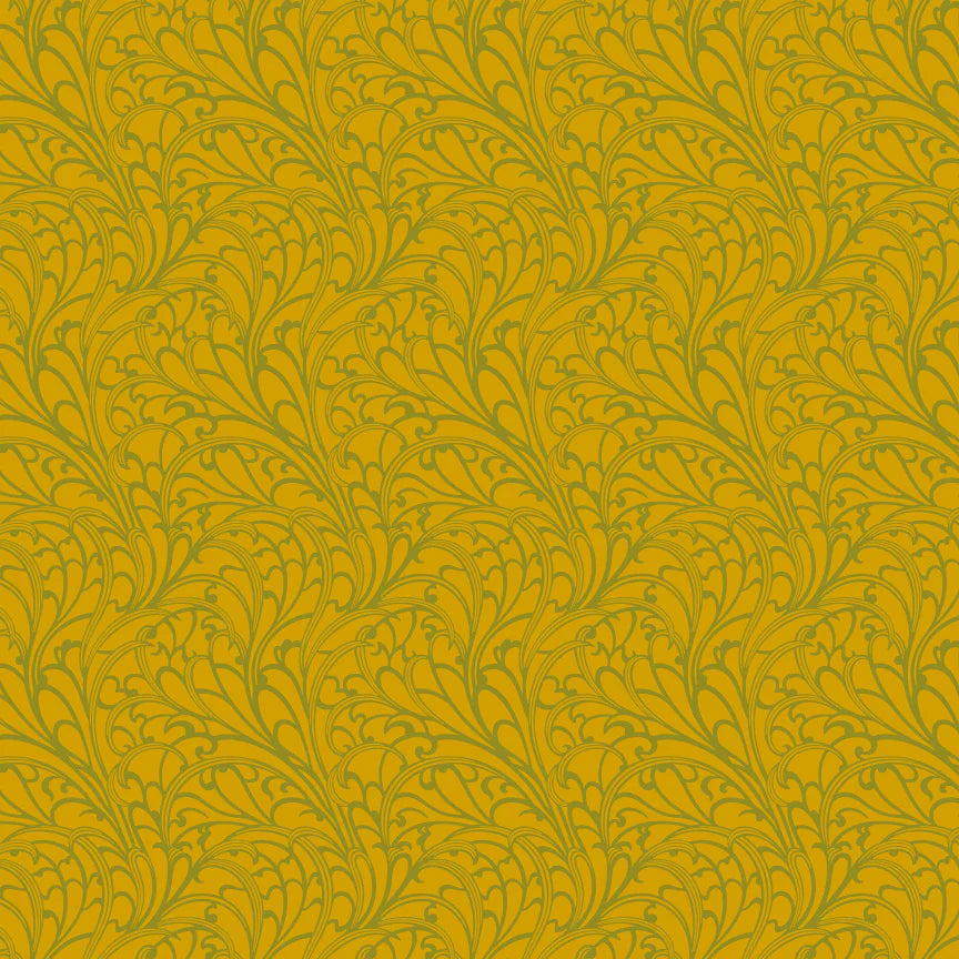 Wild Abandon 25cm 90896-70 Passing Fancy Olive - Heather Bailey