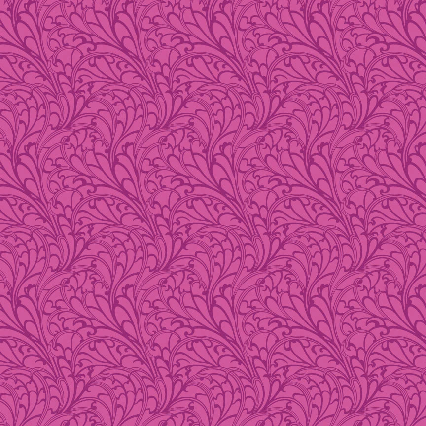 Wild Abandon 25cm 90896-82 Passing Fancy Violet - Heather Bailey