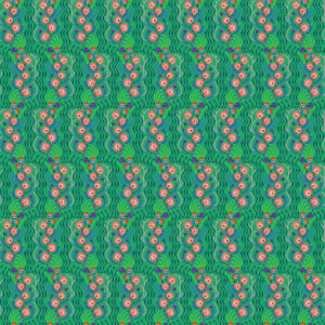 Allegory 25cm AMT147-72C Tambourine Jade - Anna Maria