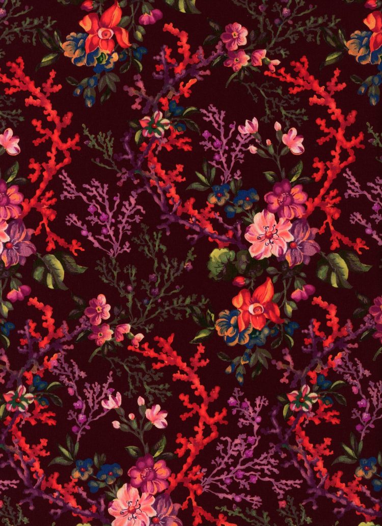 Coral Meadow 03634128A - Tana Lawn - Liberty