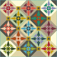 Load image into Gallery viewer, Compass Quilt Kit
