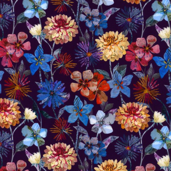Floral Letters A 03633220A - Tana Lawn - Liberty