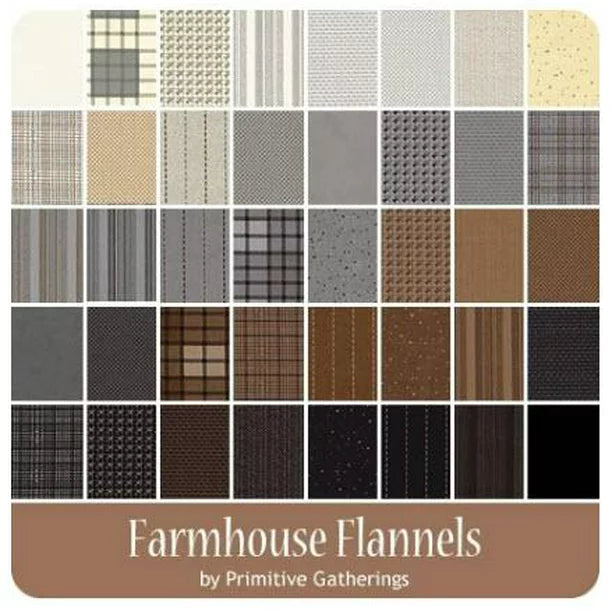Farmhouse Flannels III Layer Cake MF49270-LC - Moda