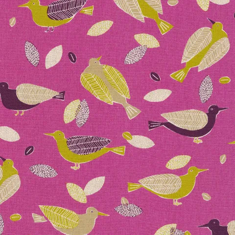 Cotton Flax Prints 25cm RK85043315 Berry - Robert Kaufman