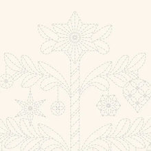 Load image into Gallery viewer, Sashiko Christmas Tree Panel DVC1004 - Devonstone
