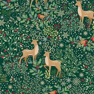 Enchanted Christmas 25cm M026G - Makower