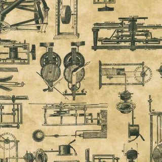 Instruments of the Hours 25cm RK2150814 - Robert Kaufman