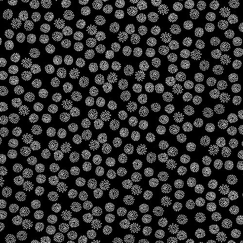 Quilters Coordinates 25cm 4515 261 Dotted Flowers - Stof Fabrics