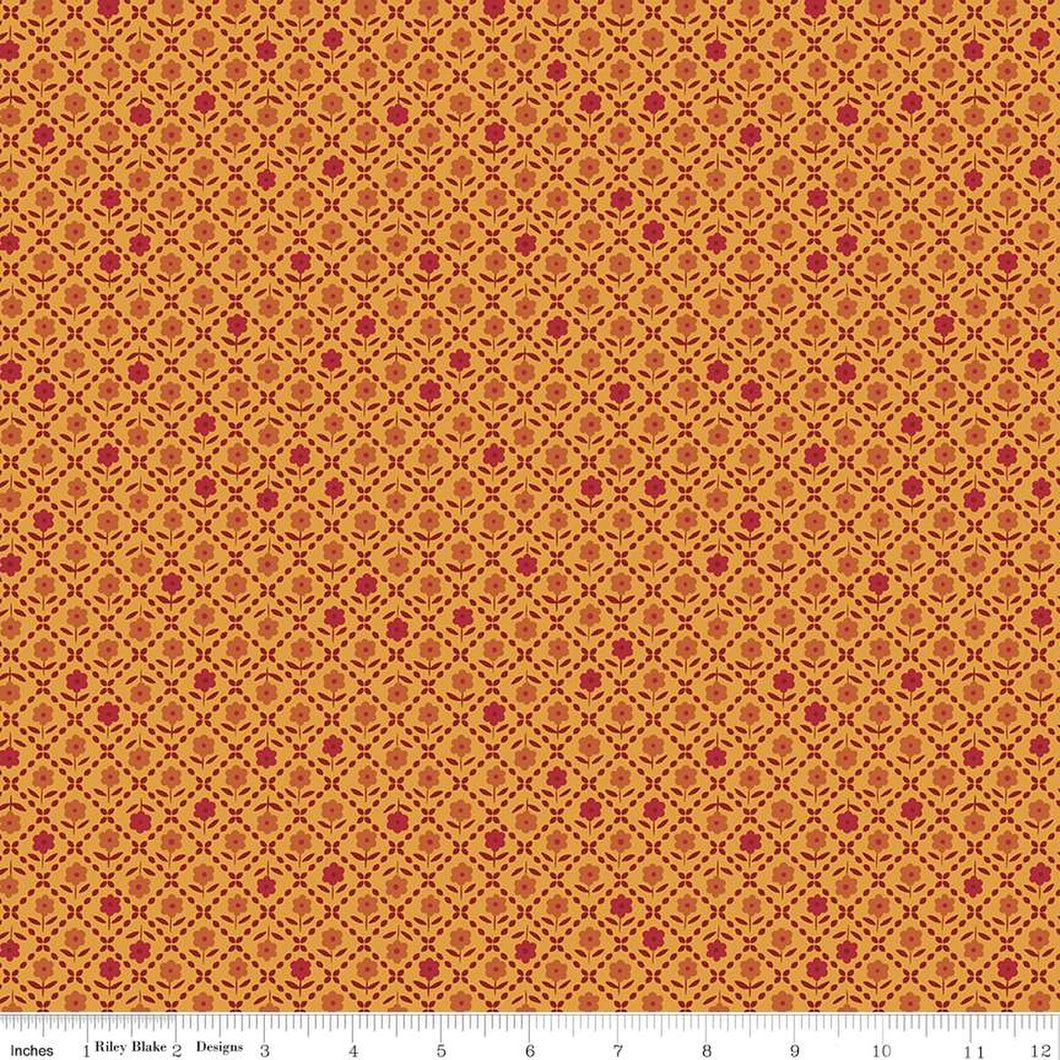 Bee Plaids 25cm C12024 Autumn - Lori Holt for Riley Blake Designs