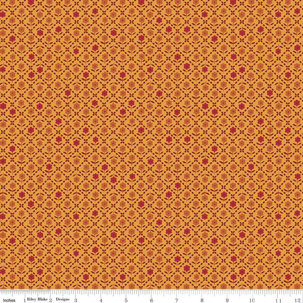 Bee Plaids 25cm C12024 Autumn - Lori Holt for Riley Blake Designs