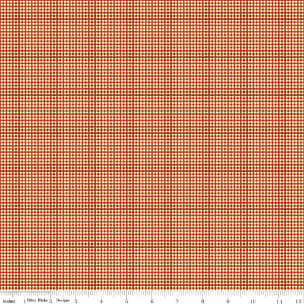 Bee Plaids 25cm C12025 Autumn - Lori Holt for Riley Blake Designs