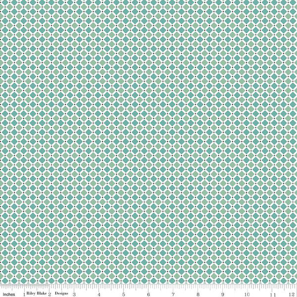 Bee Plaids 25cm C12034 Vivid - Lori Holt for Riley Blake Designs