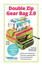 Load image into Gallery viewer, Double Zip Gear Bag 2.0 Pattern - ByAnnie
