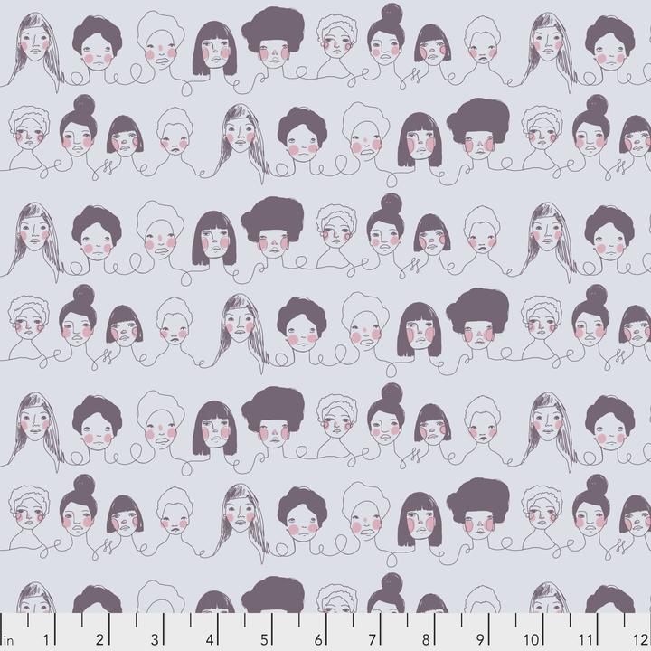 Long Distance 25cm PWCO003 Gray - Courtney Cerruti – Sew Can I