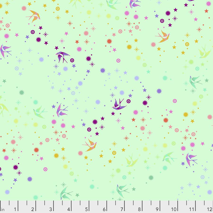 True Colours Fairy Dust 25cm PWTP133 Mint - Tula Pink