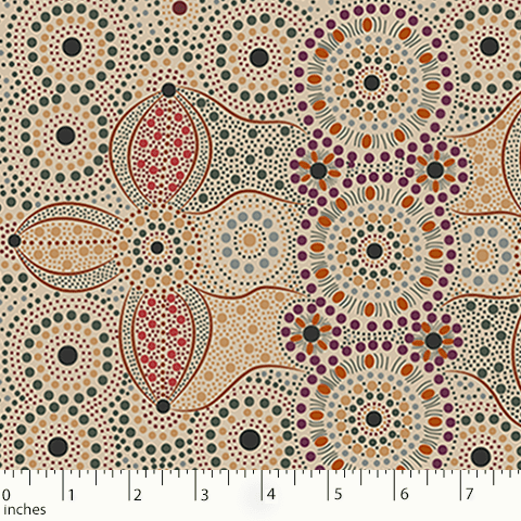 Spirit Place Ecru 25cm - Bernadene Wallace
