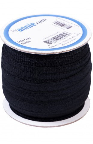 ByAnnie Fold Over Elastic 20mm Per mt - Mixed Colours