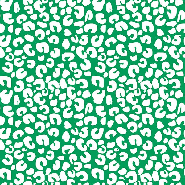 Happy Camper 25cm Wu Leopard Green HC2503-9 - Jennifer Paganelli