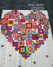 Load image into Gallery viewer, Boho Heart Booklet - Jen Kingwell and Andrea Bair
