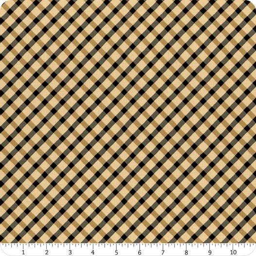 Eliza 25cm 52408-2 Diagonal Plaid Latte - Williamsburg