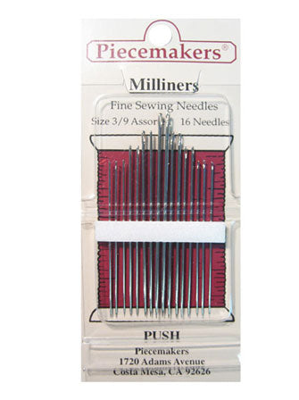 12M3/9 – Milliners Size 3/9 Ass - Piecemakers