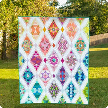 Load image into Gallery viewer, Queen of Diamonds Block of the Month - Tula Pink PRE-ORDER
