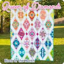 Load image into Gallery viewer, Queen of Diamonds Block of the Month - Tula Pink PRE-ORDER
