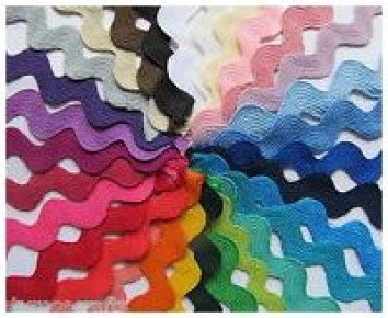 12mm Ric Rac Jumbo - Mixed Colours – Sew Can I