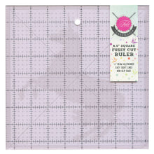 Load image into Gallery viewer, Tula Pink 12.5 Inch Fussy Cut Square Ruler with Unicorn - TPSQ12
