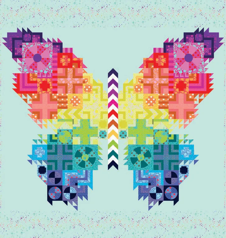 The Butterfly Quilt 2nd Edition Block of the Month - Tula Pink