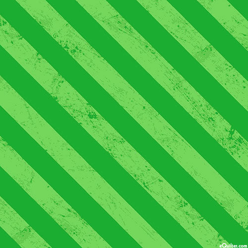 Noah & Friends Diagonal Stripe 25cm Y3336-21 Green - Liza Lewis